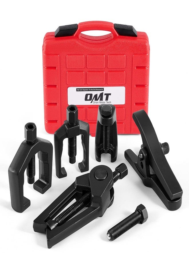 Orion Motor Tech مجموعة أدوات أوريون موتور تك 5 في 1 لفصل وصلات الكرة، وسحب ذراع بيتمان، وطرف قضيب التوجيه لخدمة الجزء الأمامي، ومجموعة إزالة الفاصل (RB06) - Image 1